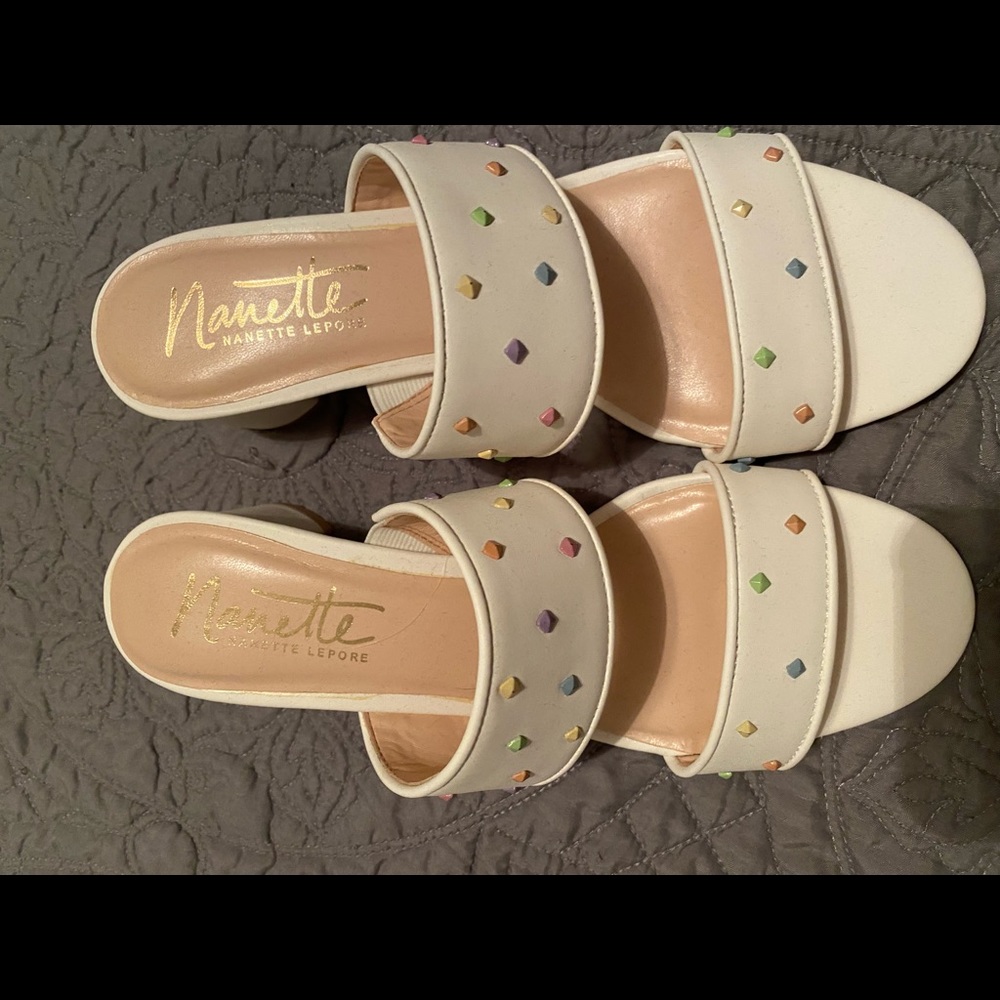 Nanette Lepore fun summer sandals